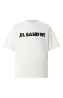 Хлопковая футболка Jil Sander