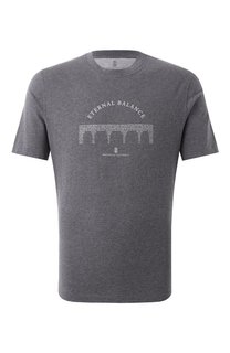 Хлопковая футболка Brunello Cucinelli