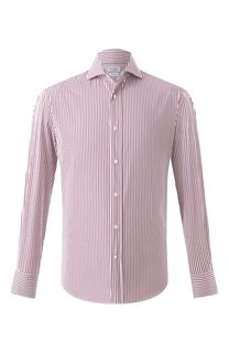 Хлопковая рубашка Brunello Cucinelli