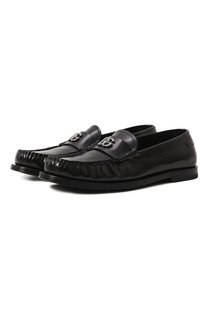 Кожаные лоферы City Dolce & Gabbana