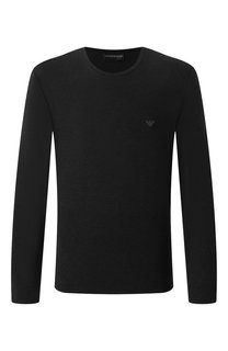 Лонгслив из вискозы Emporio Armani