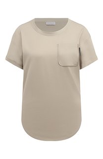 Хлопковая футболка Brunello Cucinelli