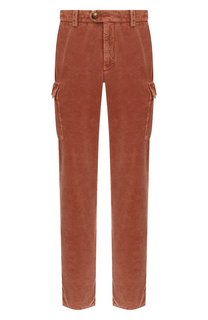 Вельветовые брюки-карго Brunello Cucinelli