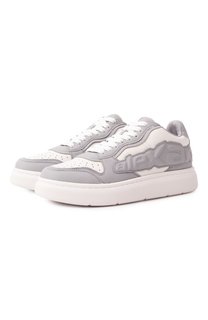 Кожаные кеды Puff Alexander Wang
