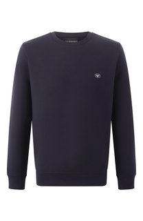 Хлопковый свитшот Emporio Armani