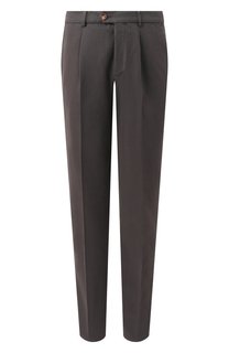 Хлопковые брюки Brunello Cucinelli