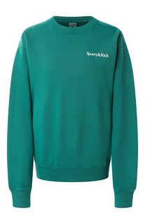 Хлопковый свитшот Sporty and Rich