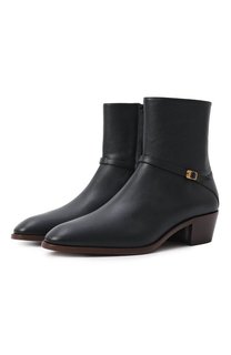 Кожаные сапоги Valentino