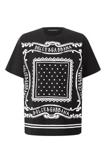 Хлопковая футболка Dolce & Gabbana