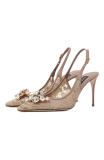 Текстильные туфли Rainbow 90 Dolce & Gabbana