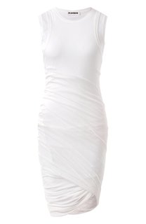 Хлопковое платье Jil Sander