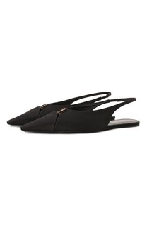 Текстильные балетки Babylon Saint Laurent