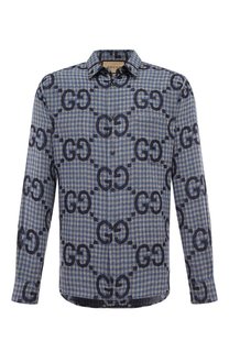 Шерстяная рубашка Gucci
