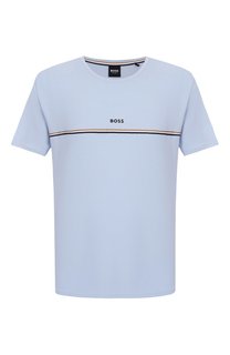 Хлопковая футболка BOSS