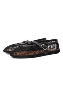 Текстильные балетки Alaia