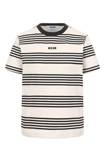 Хлопковая футболка MSGM