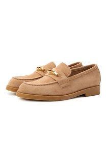 Замшевые лоферы Maddie Diamond Jimmy Choo