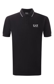 Хлопковое поло EA7