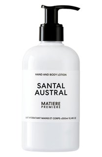 Лосьон для душа и рук Santal Austral (300ml) Matiere Premiere