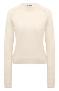 Свитер из шерсти и шелка Jil Sander