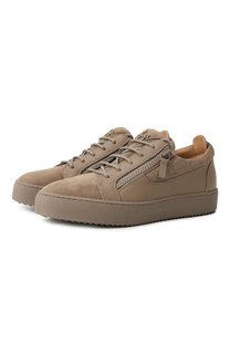 Кожаные кеды Frankie Giuseppe Zanotti Design