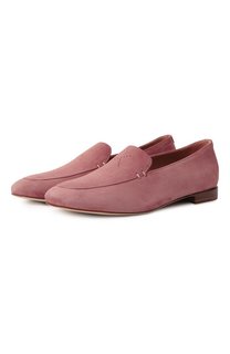 Замшевые лоферы Kiton