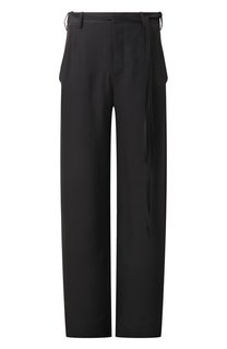Брюки из вискозы и шерсти Ann Demeulemeester
