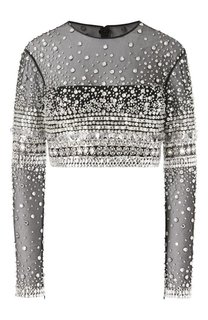 Топ с отделкой стразами Zuhair Murad