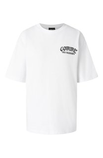 Хлопковая футболка Comme des Fuckdown