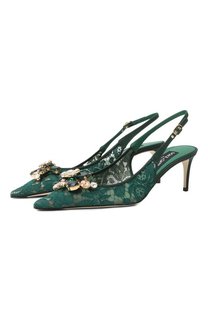 Текстильные туфли Rainbow 60 Dolce & Gabbana