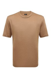 Льняная футболка Zegna