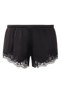 Шорты из шелка и хлопка Dolce & Gabbana