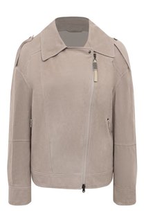 Замшевая куртка Brunello Cucinelli