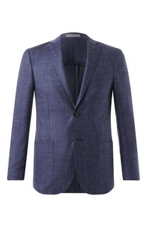 Пиджак из шерсти и шелка Corneliani