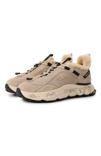 Замшевые кроссовки Crossd Premiata