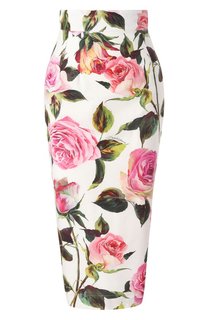 Хлопковая юбка Dolce & Gabbana
