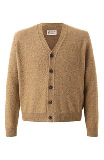 Кардиган из шерсти и хлопка Maison Margiela