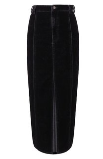 Бархатная юбка Emporio Armani