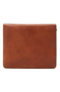 Кожаная папка для документов Brunello Cucinelli