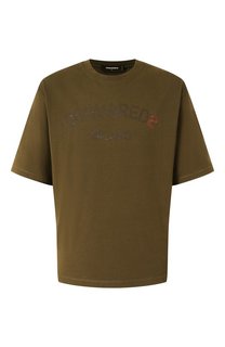 Хлопковая футболка Dsquared2