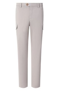 Хлопковые брюки-карго Brunello Cucinelli