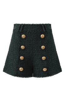 Твидовые шорты Balmain