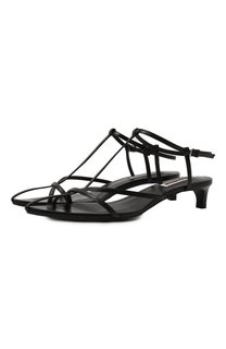 Кожаные босоножки Jil Sander