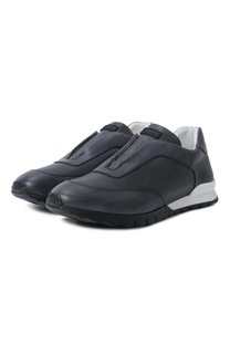 Кожаные кроссовки Kiton