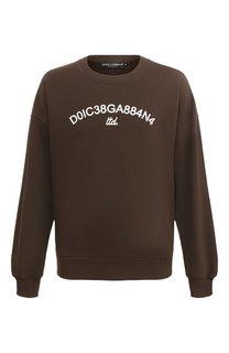 Хлопковый свитшот Dolce & Gabbana
