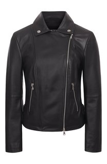 Кожаная куртка Emporio Armani