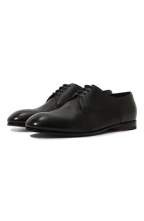 Кожаные дерби Santoni