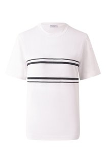 Хлопковая футболка Brunello Cucinelli