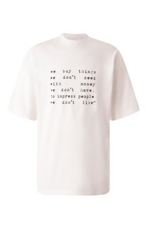 Хлопковая футболка VETEMENTS