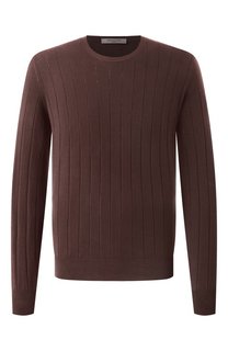 Хлопковый джемпер Corneliani